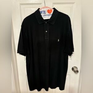 Men’s Ralph Lauren Polo Black White Horse Tall 2XLT XXL
